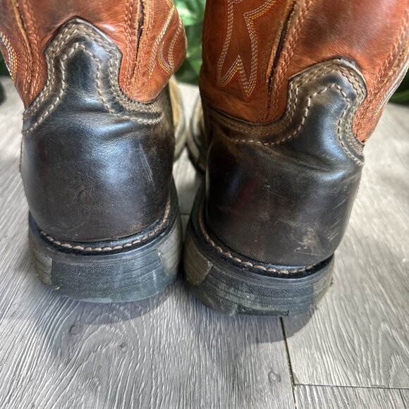 Ariat WorkHog Boots Men\'s 11.5 EE Steel Toe Western Leather Square Toe Workwear main image 12